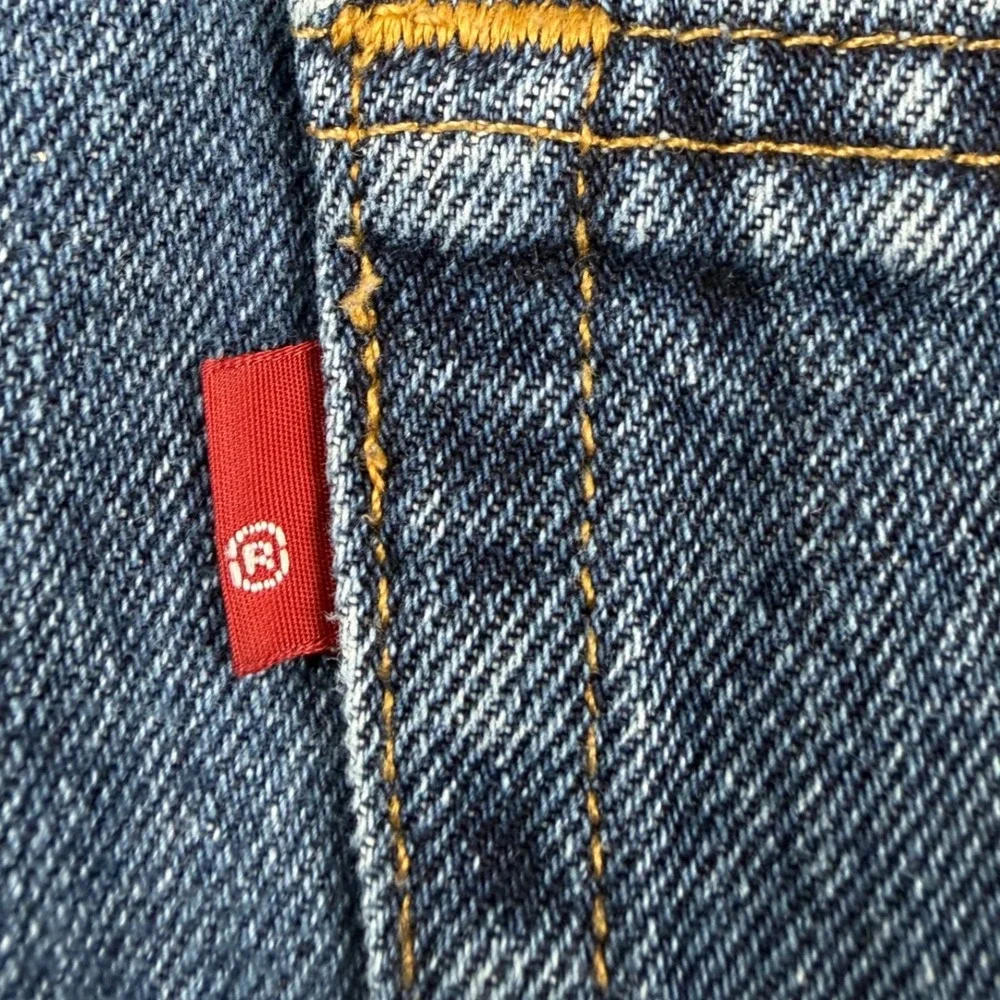 Levis 505 Regular Fit Mens Blue Denim Jeans Straight Leg 43x31 04505-4886